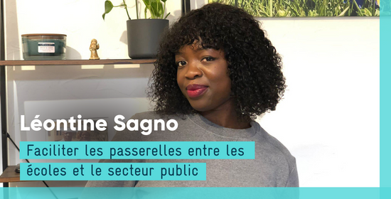Léontine Sagno, ambassadrice Profil Public et Cheffe de projet Politique de la ville à la Ville de Romans-sur-Isère.